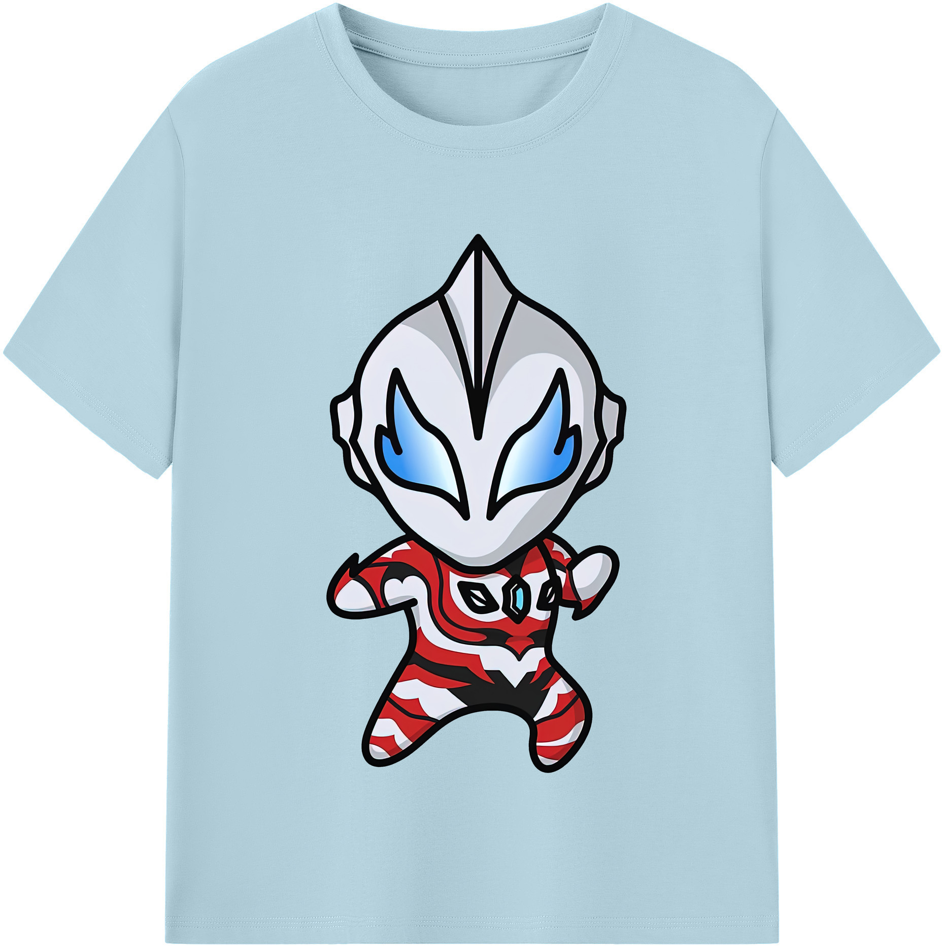 （画像用） ウルトラマン Ultraman 綿100％半袖Tシャツ（フロントプリント）